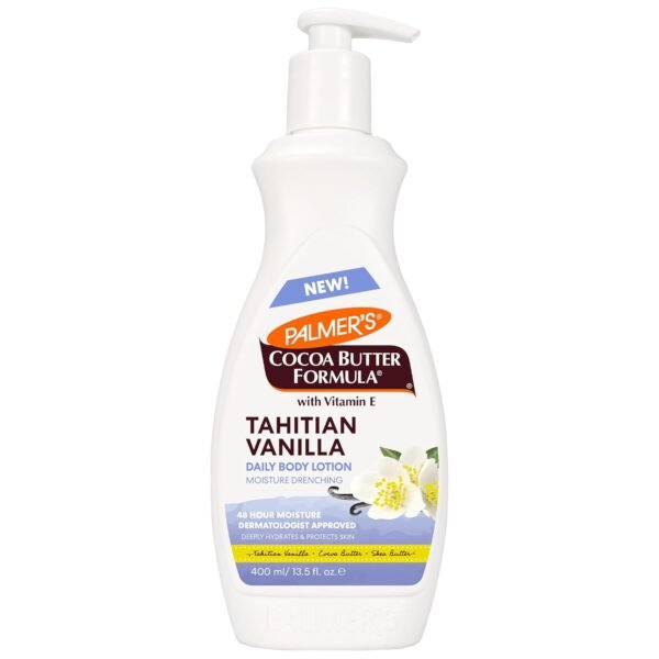 Palmer's Cocoa Butter with Vitamin E Tahitian Vanilla Daily Body Lotion 400ml/ 13.5 fl.oz.e