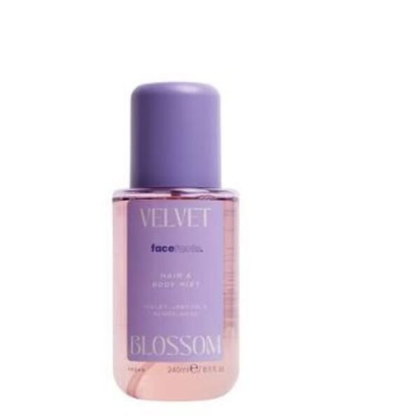 Facefacts Velvet Blossom Hair and Body Mist 240ml
