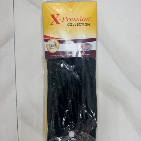 X-pression multi crochet braid color 1