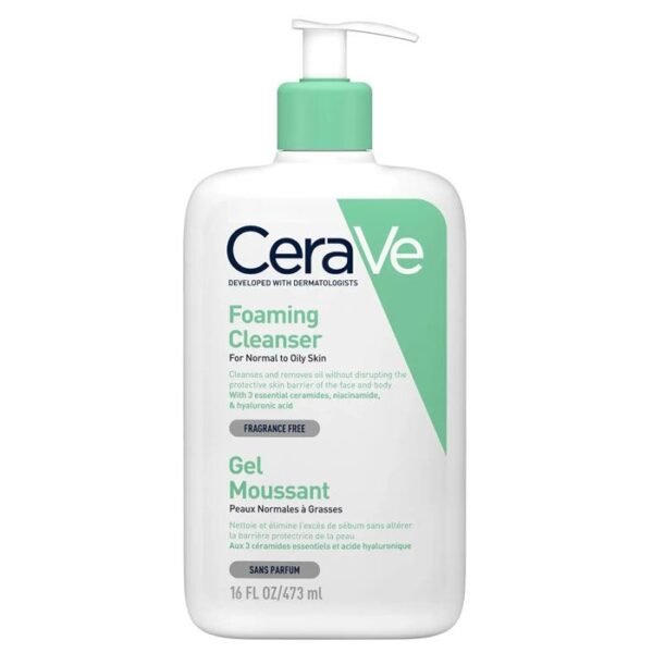 Cerave Foaming Cleanser ÃƒÂ¢Ã¢â€šÂ¬Ã¢â‚¬Å“ 16oz