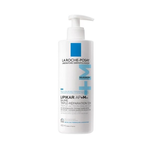 La Roche Posay Lipikar AP+ Max Baume Triple-Réparation 72H 400 ml