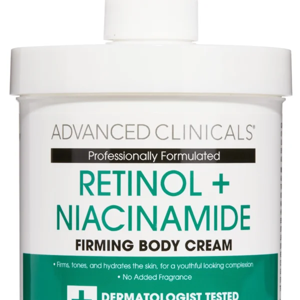 Advanced Clinicals Retinol + Niacinamide Firming Body Cream 425g