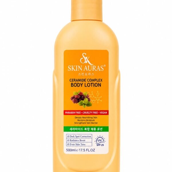 Skin Auras Ceramide Complex Body Lotion 500ml/ 17.5 fl.oz.e