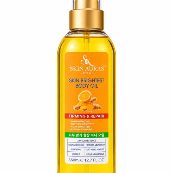 Skin Auras Skin Brightest Firming And Repair Body Oil 360ml/ 12.7 fl.oz.e