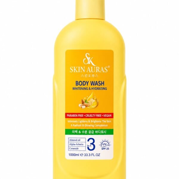 Skin Auras Whitening & Hydrating 3-in-1 Body Wash 1000ml/ 35.3 FL.OZ.e