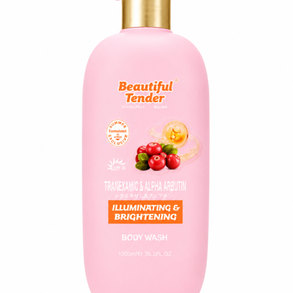 Beautiful Tender Tranexamic & Alpha Arbutin Illuminating & Brightening Body Wash 1000ml