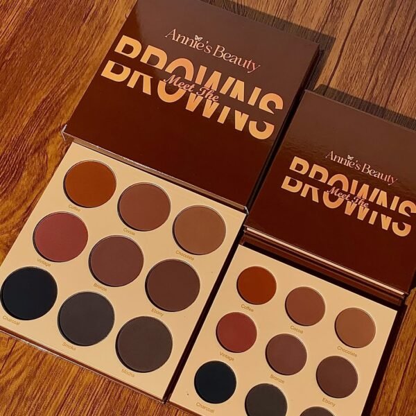 Annie's Beauty Meet The Browns Eyeshadow Palette