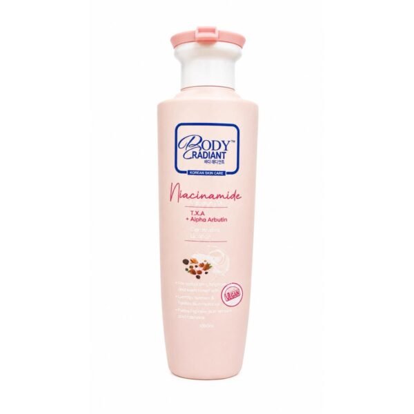 Body Radiant Niacinamide; Vitamin B3;T.X.A + Alpha Arbutin Body Lotion 500ml
