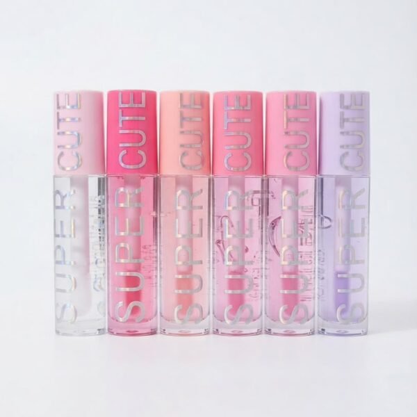 Chanlanya Super Cute clear Lip Gloss (Different bottles colour)
