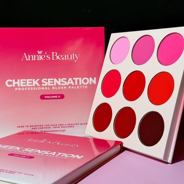 Annie Beauty Cheek Sensation Professional Blush Palette Volume II