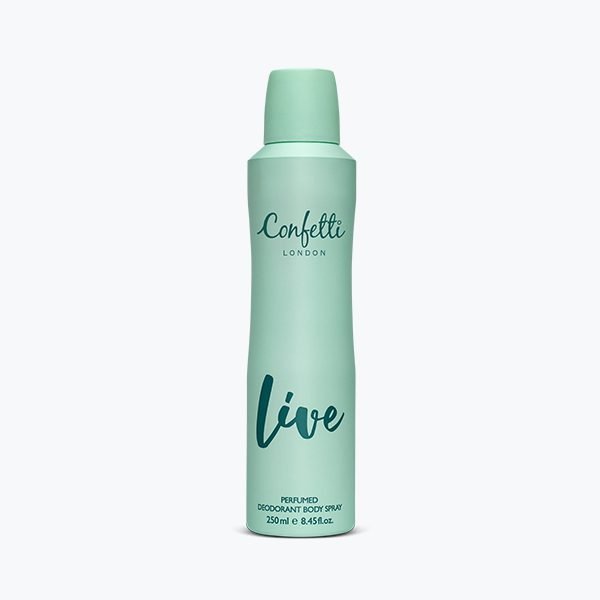 Confetti London Live Spray 250ml / 8.45 fl.oz