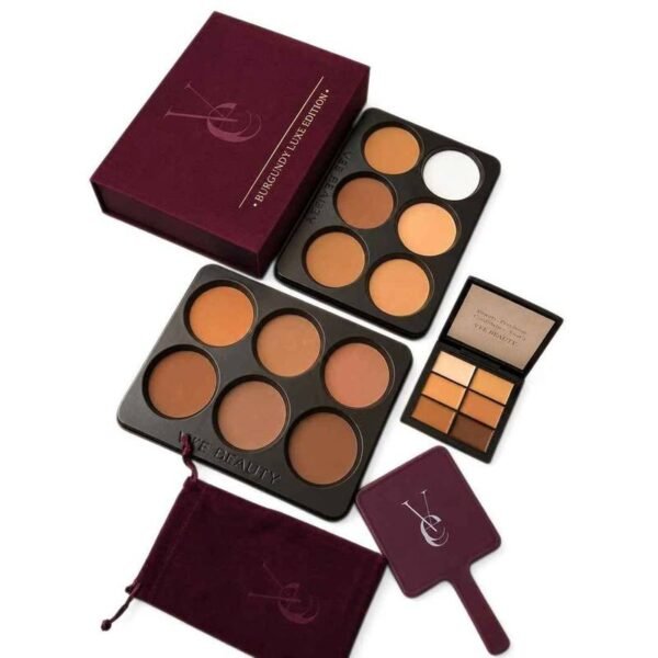 Vee beauty 12-in-1 Powder Pallete | Burgundy Luxe Edition