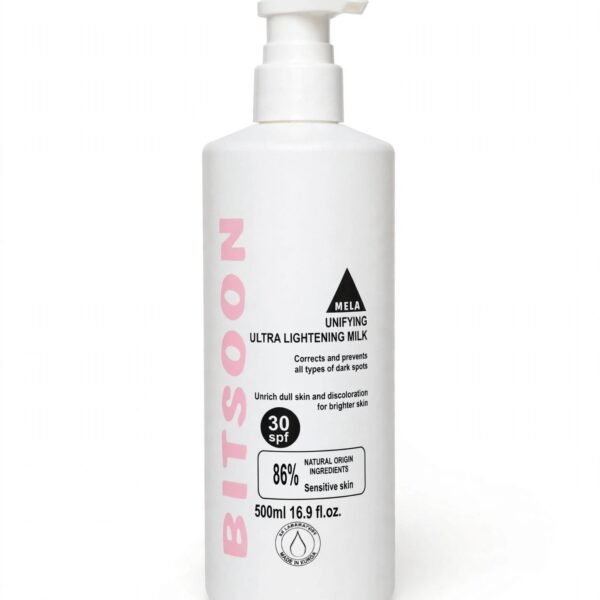 Bitsoon Mela Unifying Ultra Lightening Milk 500ml / 16.9 fl.oz Spf 30 ( sensitive skin)