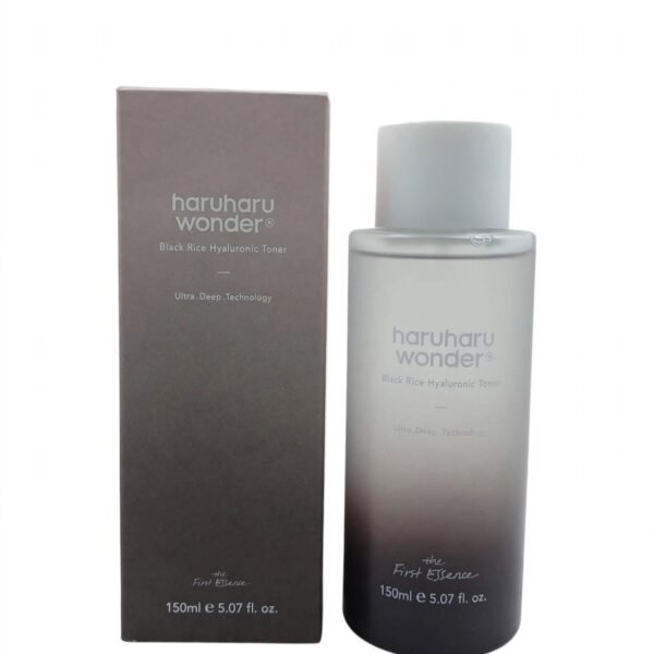 Haru Haru Wonder Black Rice Hyaluronic Toner The First Essence 150ml ; Ultra . Deep . Technology