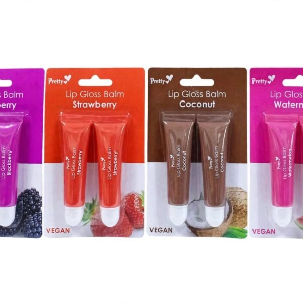 Pretty 2-in1 Lip Gloss Balm 2*8ml