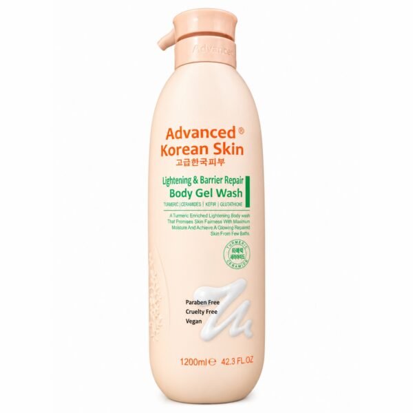 Advanced Korean Skin Lightening & Barrier Body Gel Wash 1200ml