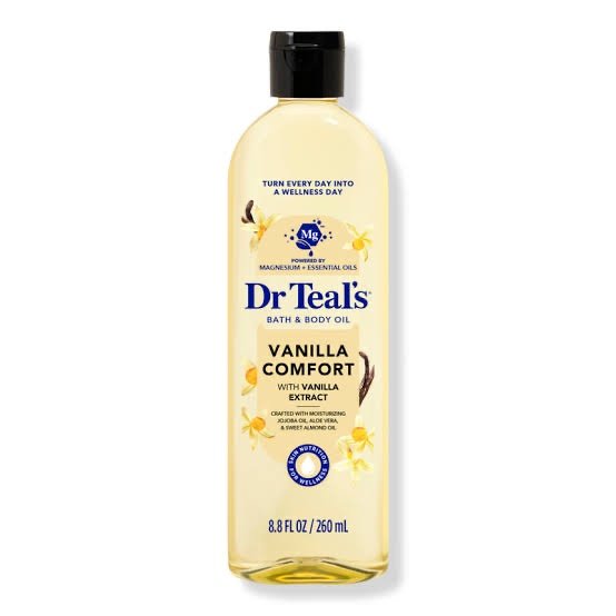 Dr Teal’s Bath & Body Oil Vanilla Comfort With Vanilla Extract 260ml