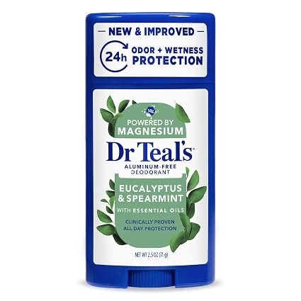 Dr Teal?s Aluminum-Free Deodorant Eucalyptus & Spearmint 71g