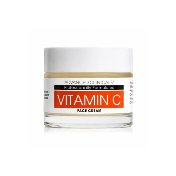 Advanced Clinicals Vitamin Brightening Face Cream 74ml